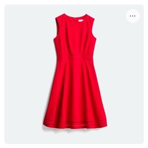 Calvin Klein Red Sleeveless Dress